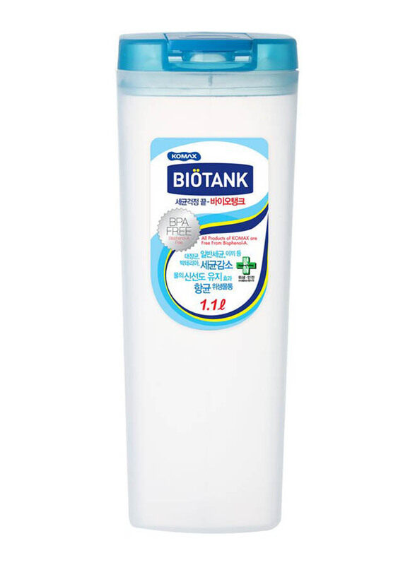 

Komax 1.1L Bio Tank Water Jug, Clear