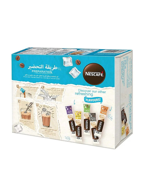 Nestle Nescafe Instant Coffee Classic Ice, 10 x 25g