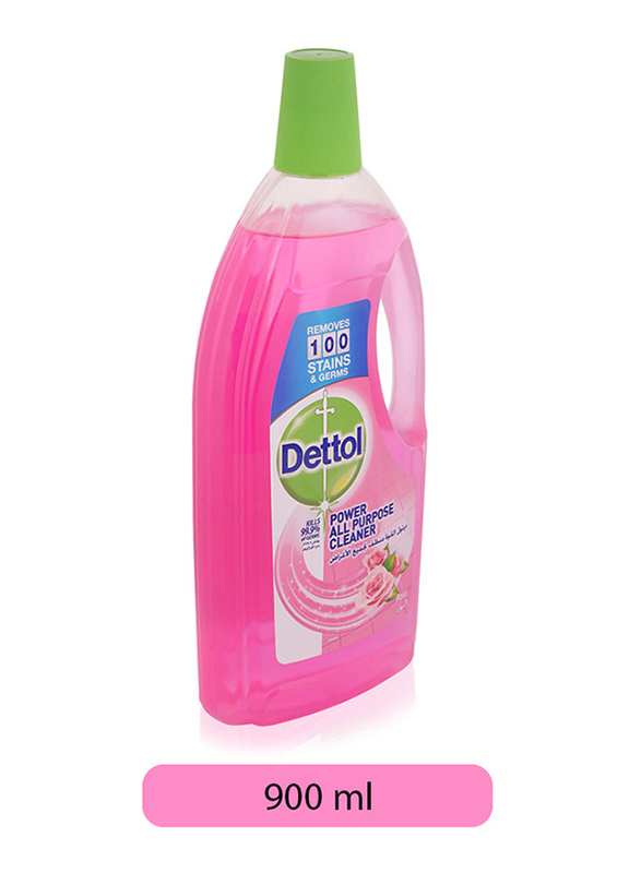 Dettol Healthy Home 4 in 1 Rose Fragrance Power All Purpose Cleaner, 900ml