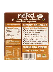 Nakd Cocoa Delight Bar, 4 x 35g