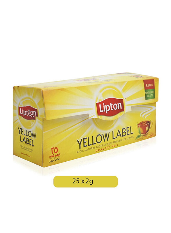 

Lipton Yellow Label - 25 Tea Bags