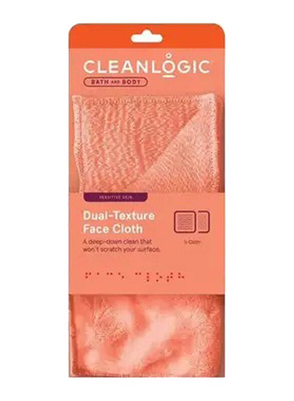 

Cleanlogic Dual Texture Face Cloth