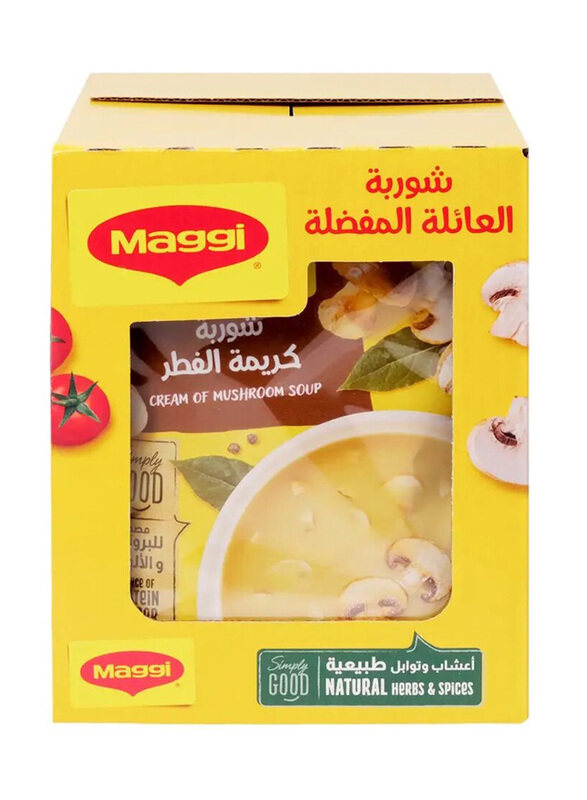 

Maggi Cream of Mushroom Soup, 12 Pieces