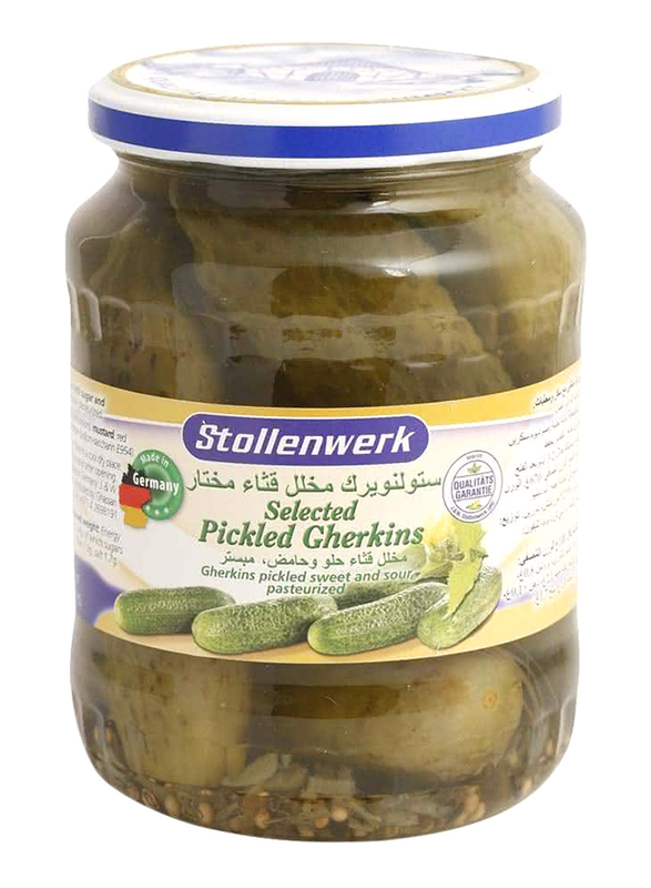 Stollenwerk Selected Pickled Gherkins, 670g