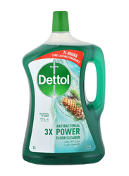 Dettol Power Pine Antibacterial Floor Cleaner, 3 Liters