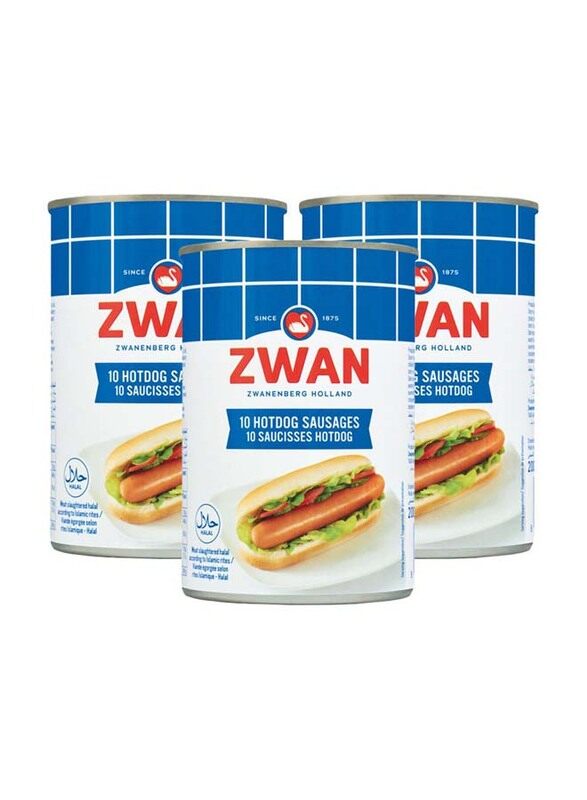 

Zwan Hot Dog Saussage, 3 x 200g