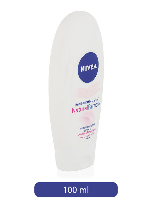 

Nivea Natural Fairness Hand Cream, 100ml