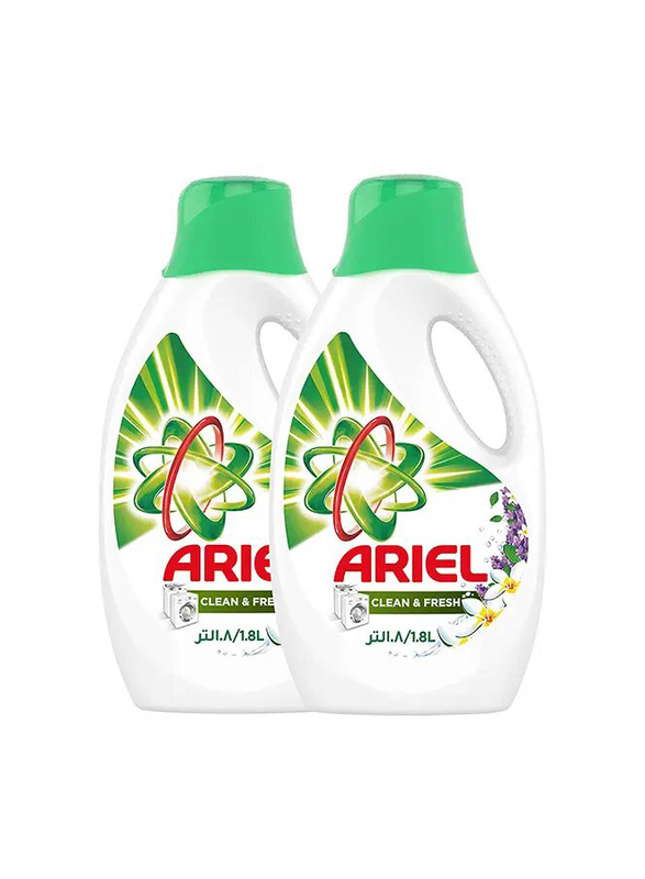 Ariel HDL Clean Fresh Detergent - 2 x 18 Ltr