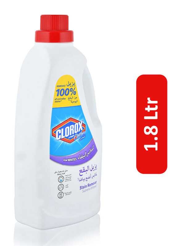 

Clorox Stain Remover for Whites, 1.8 Liters