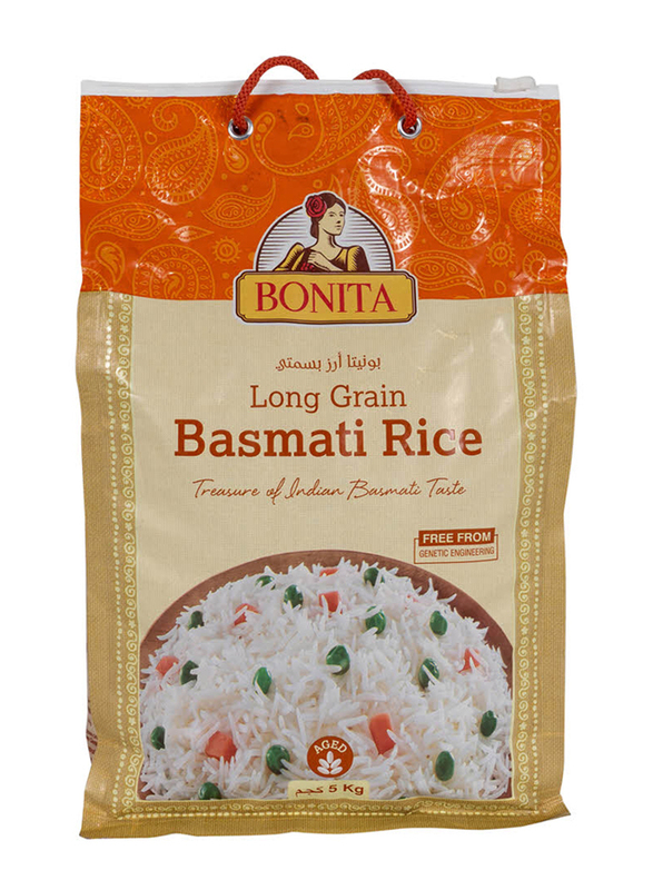 Bonita Long Grain Basmati Rice, 5 Kg