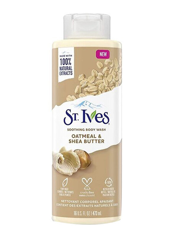 

St. Ives Oatmeal & Shea Butter Soothing Body Wash, 473ml