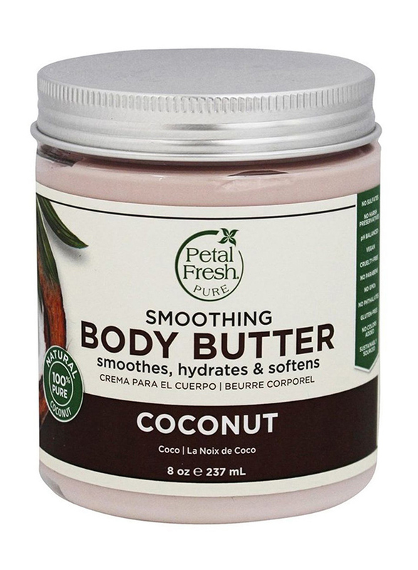 Petal Fresh Pure Coconut Body Butter, 8oz
