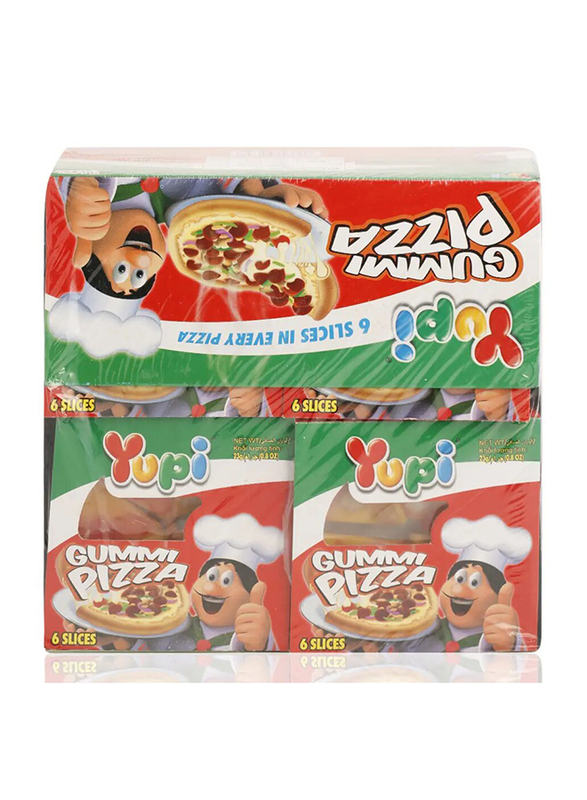 Yupi Gummi Pizza Candy - 24 x 552g