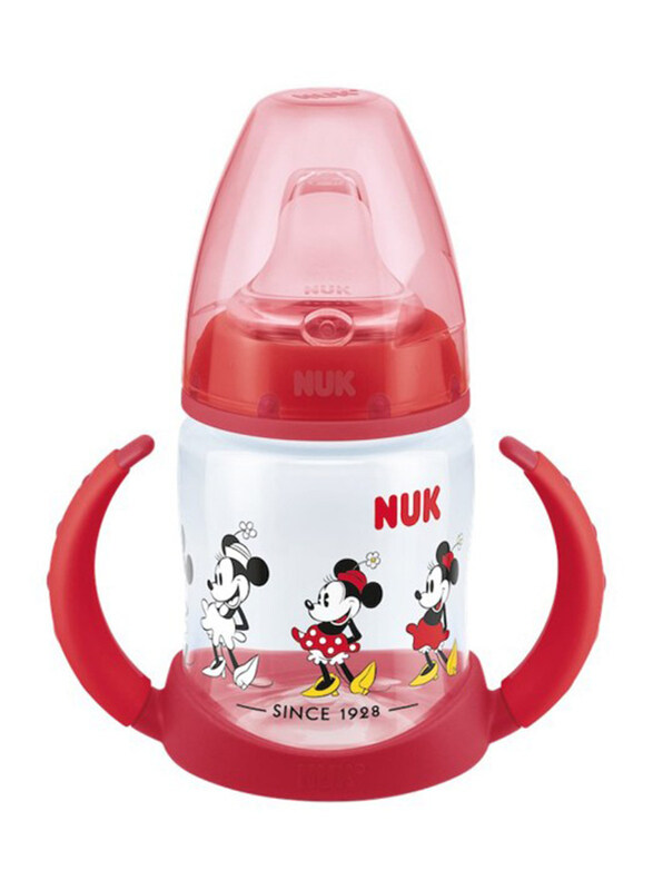 

Nuk First Choice Micky Mouse Learner Baby Bottle - 6-18 Months - 150 ml