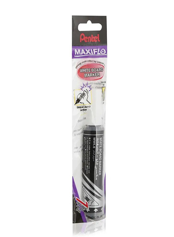 

Pentel 6A01 Maxi Flow White Board Marker, Black