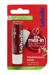 Labello Pomegranate Shine 24H Melt-in Moisture Lip Care Balm, 4.8gm