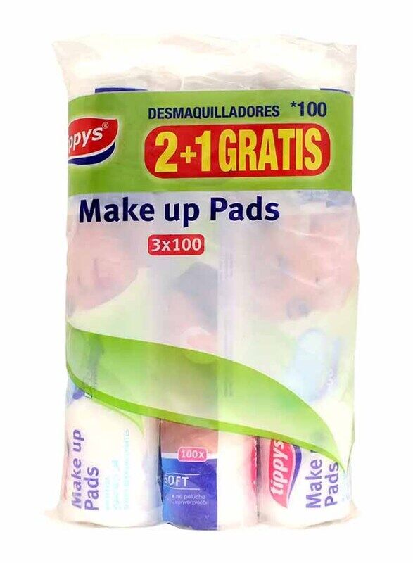 

Tippys Tipps Make Up Pad, 3 x 100 Sheets