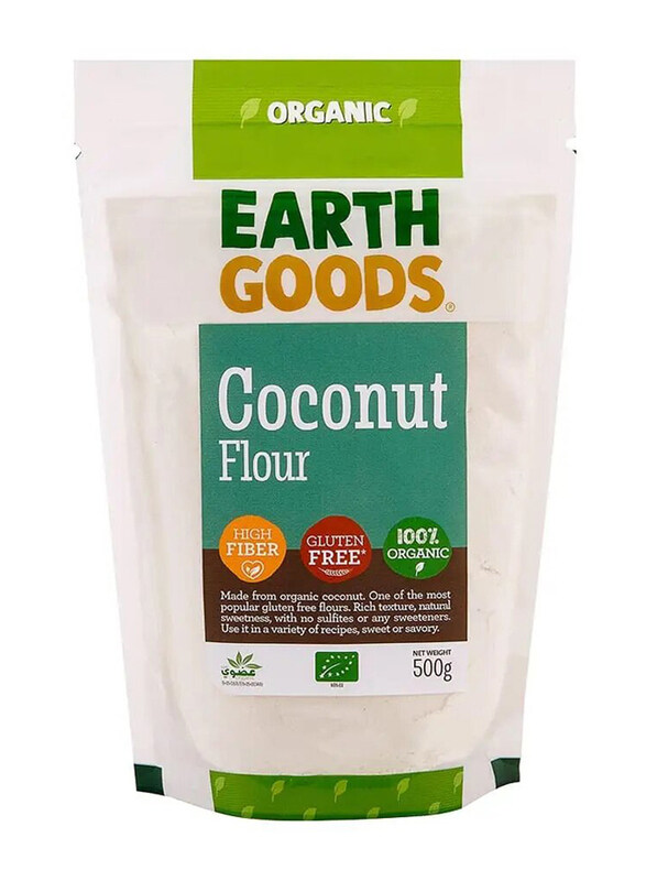 

Earth Goods Organic Gluten Free Coconut Flour, 500g