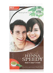 Abaan Henna Speedy Hair Color Cream, 884-5 Natural Brown