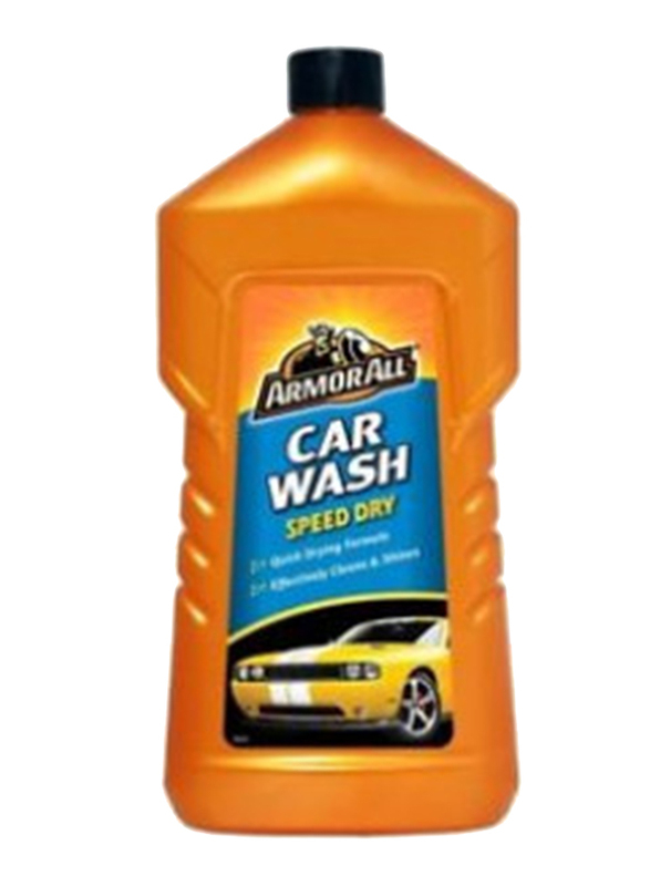 Armor 1 Liter All Car Wash Speed Dry, Yellow