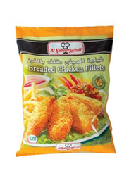 Al Kabeer Breded Chicken Fillet, 1000g