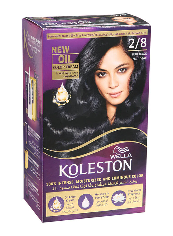

Wella Koleston Hair Color Cream - 2/8 Blue Black