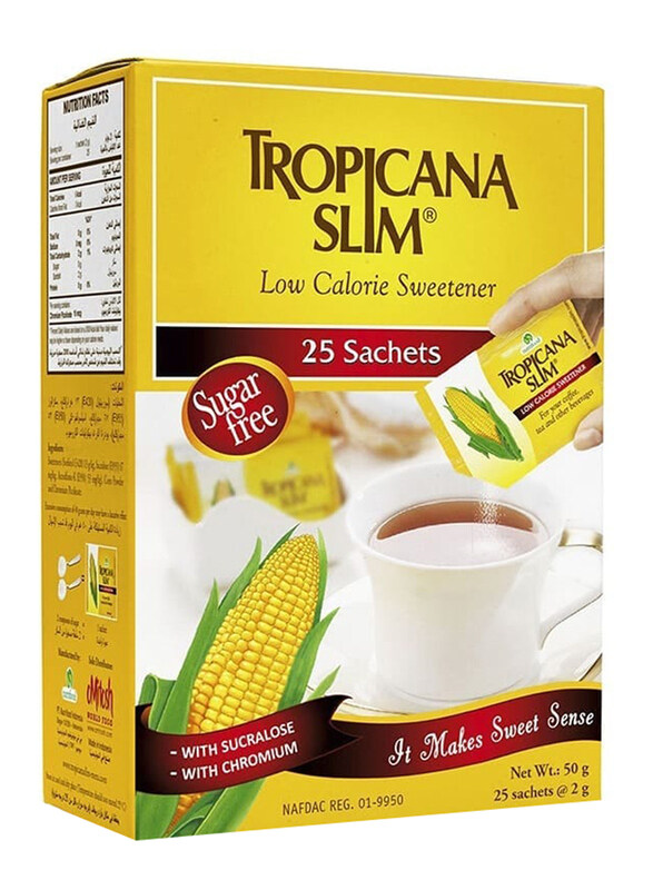 

Tropicana Slim Low Calorie Sweetener, 25 Sachets