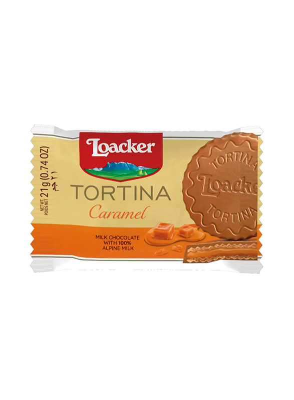 Loacker Tortina Caramel, 21g