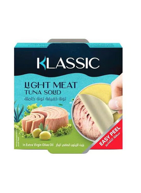 

Klassic Light Meat Tuna Extra Virgin Olive Oil, 160g