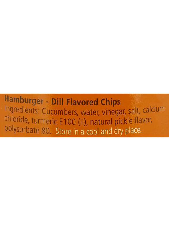 American Garden Hamburger Cucumber Slices Dill Flavored, 1.93 Kg