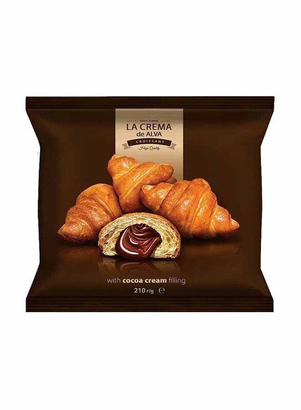 La Crema Croissants with Cocoa Cream Filling, 210g