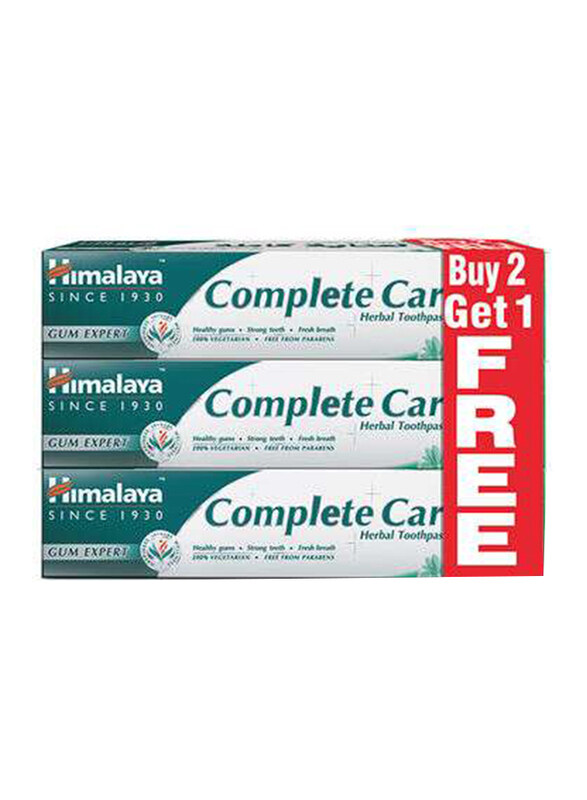 Himalaya Complete Care Herbal Toothpaste, 3 Pieces