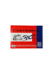 The Book Shop Sketch Cartridge Pad - 50 sheets, 25 x 35cm