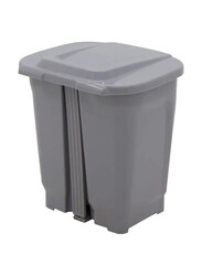 Tramontina T-Force Polypropylene Waste Bin, 25 Liter, Grey