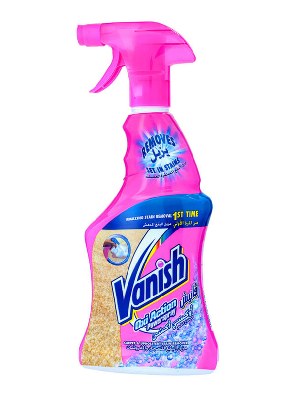 

Vanish Carpet Cleaner & Upholstery, Oxi Action Stain Remover Trigger Spray - 500ml