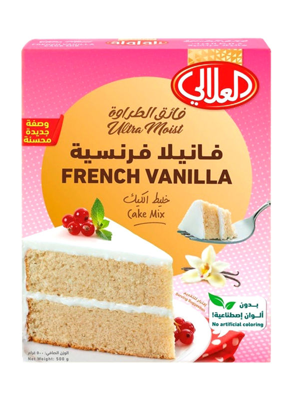 Al Alali Cake Mix French Vanilla Ultra Moist, 500g