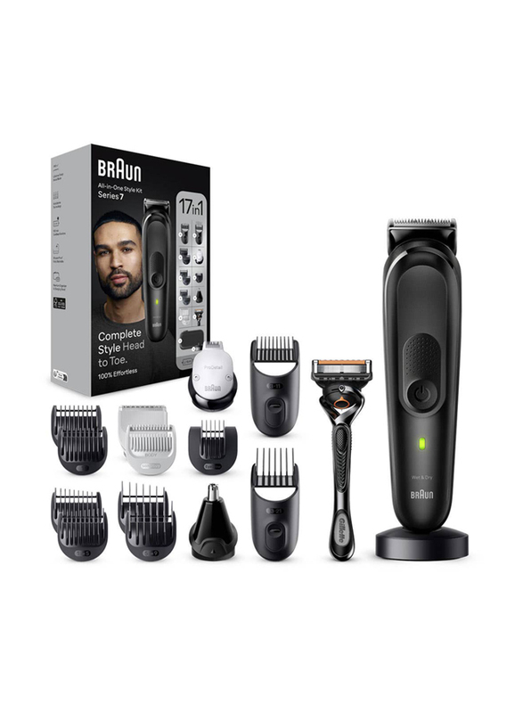 

Braun All-In-One Style Kit 17-in-1 Groomer, MGK7491, Black