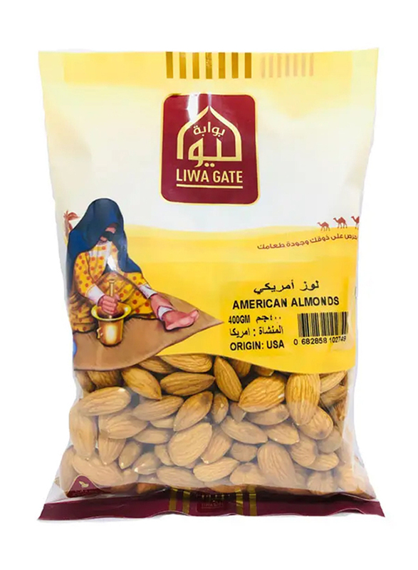 Liwagate American Almonds, 400g