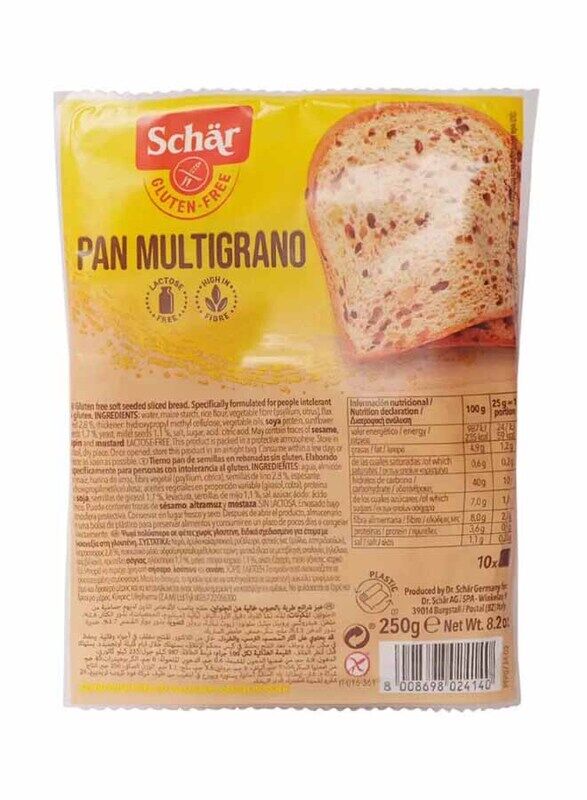 

Schar Pan Multigrano Sliced Bread, 250g