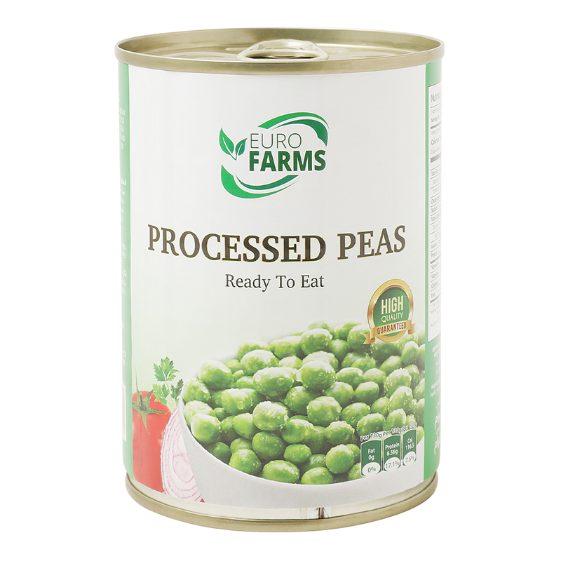 Euro Farms Processed Peas, 400g