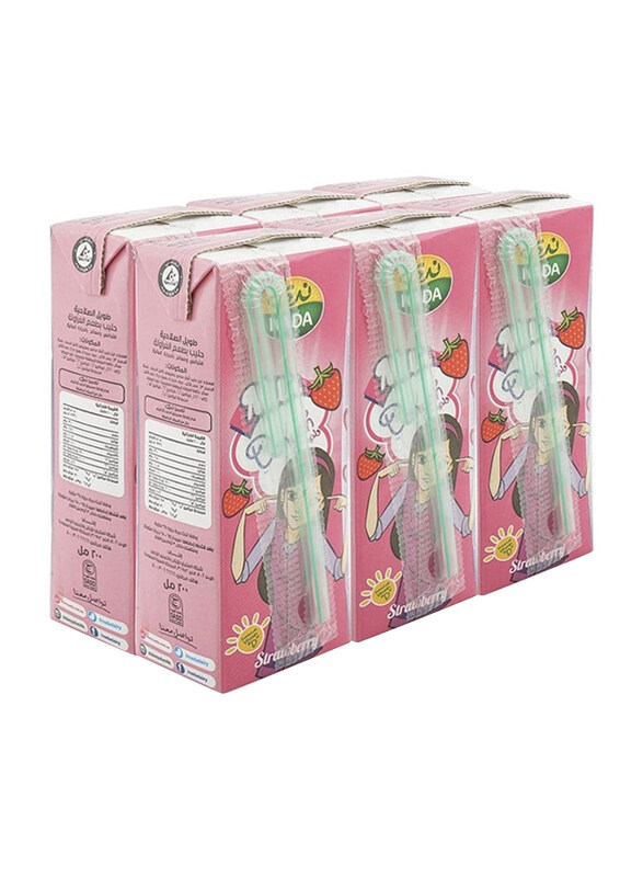 

Nada Danyah Strawberry Milk Drink - 6 x 200ml