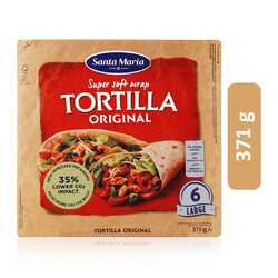 Santa Maria Original Wrap Tortilla, 6 Pieces, 371g