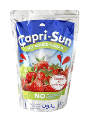 Capri Sun No Added Sugar Strawberry Drink - 10 x 200ml