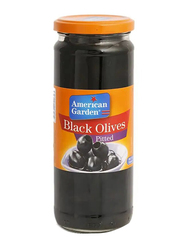 American Garden Pitted Black Olives, 450g
