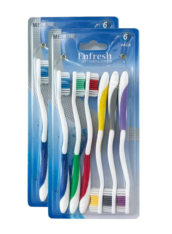 

Enfresh Toothbrushes, 2 x 6 Counts