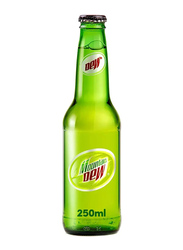Mountain Dew Carbonated Soft Drink Glass Bottle, 250ml