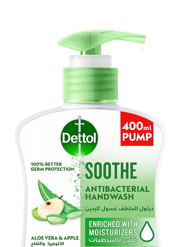 

Dettol Hand Wash Soothe Aloe Vera - 400ml