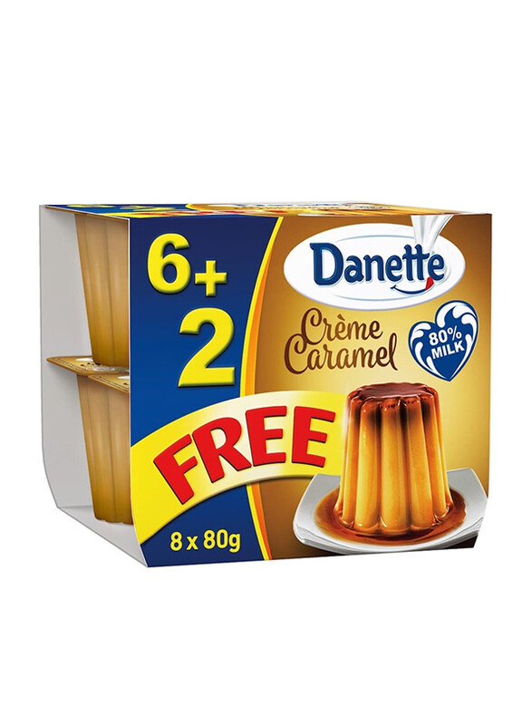 

Danette Caramel Creme, 8 x 80g