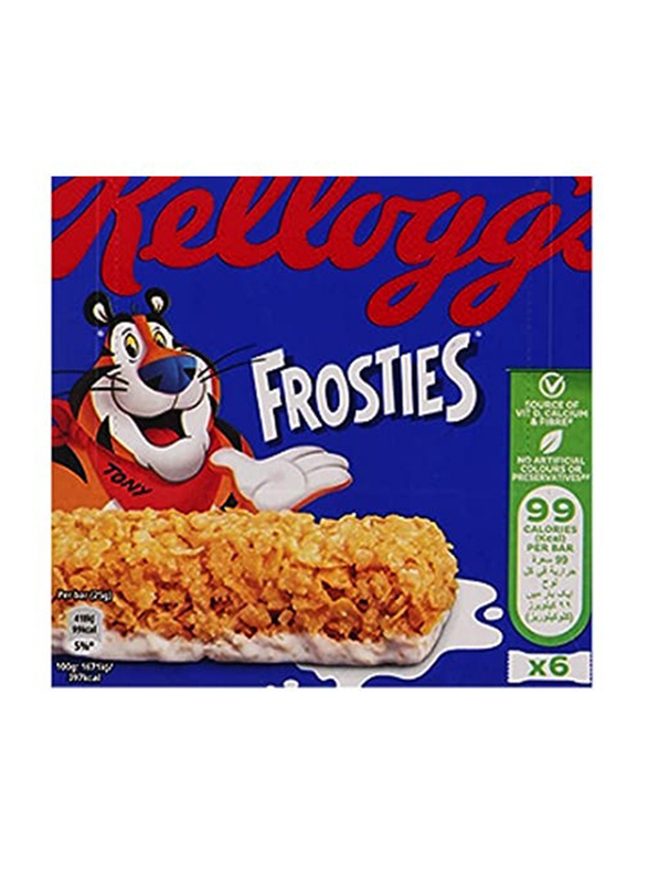 Kellogg's Frosties Cereal Bar, 6 x 25g