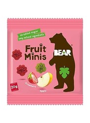 Bear Paws Strawberry & Apple Fruit Rolls, 20g